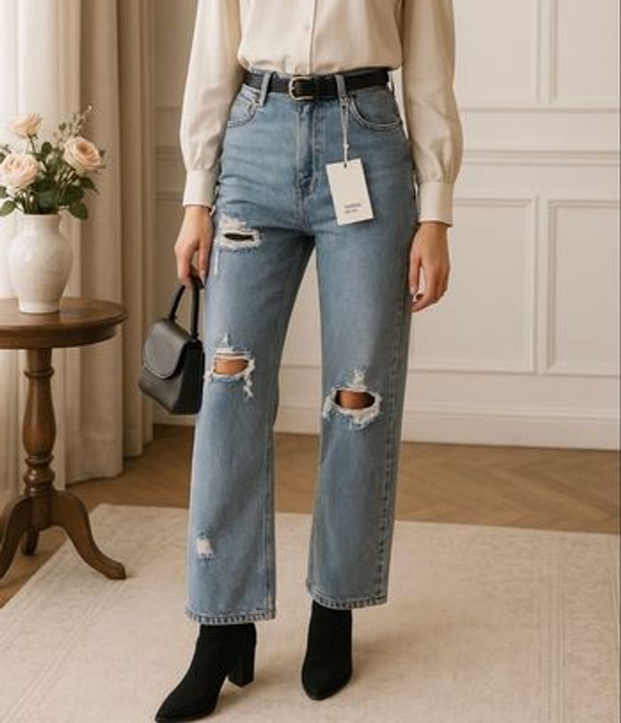 Superbe jeans troué Hello Miss taille S neuf avec étiquette 🎀