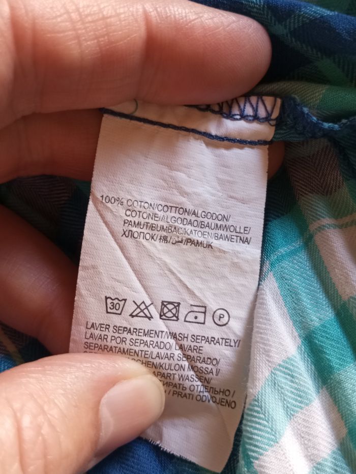 🌸Chemisette à carreaux, kiabi, taille 40 - photo numéro 5