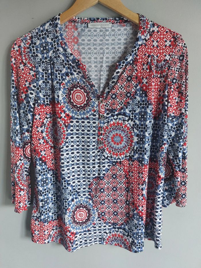 blouse manches3/4 - photo numéro 2