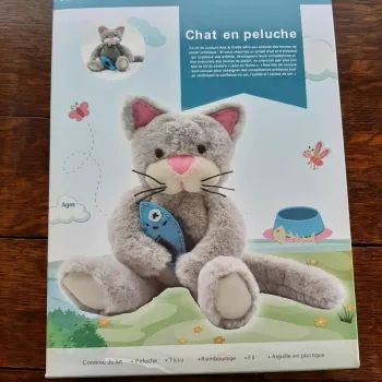 Kit loisir créatif DIY peluche Chat