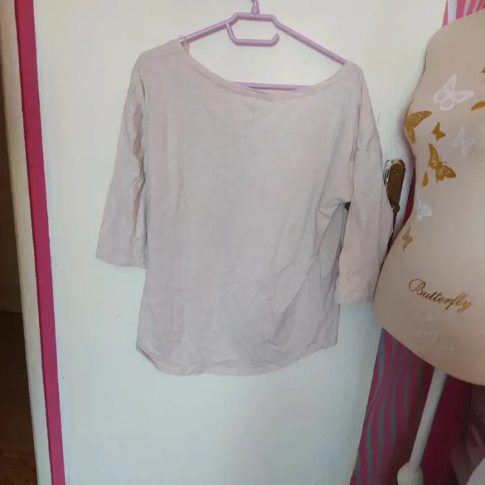 375- t-shirt manche 3/4, cache cache, taille 3 - photo numéro 3