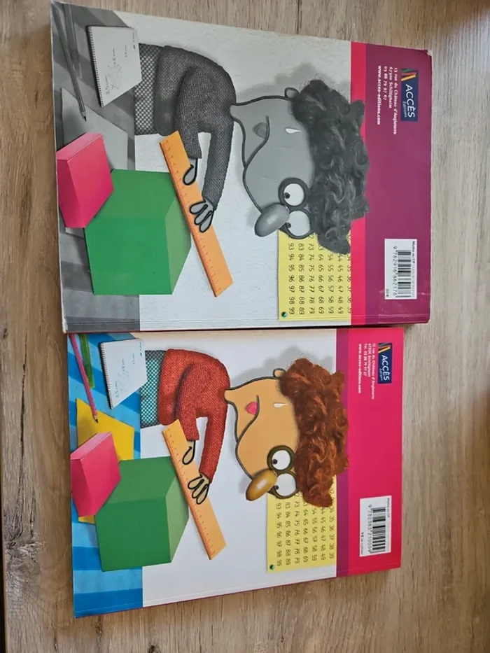 Acces maths au CP Guide peda et fichier eleve - photo numéro 2