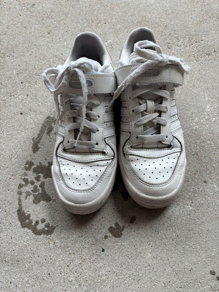 Basket Adidas blanche - photo numéro 4