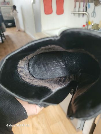 Bottines cuir