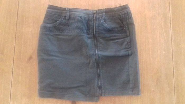 Jupe en jean noire
