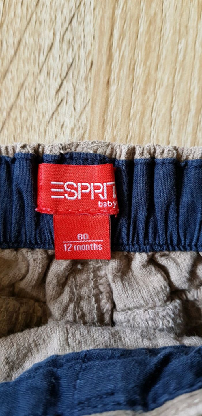 Pantalon velours garçon Esprit baby 12 mois - photo numéro 3