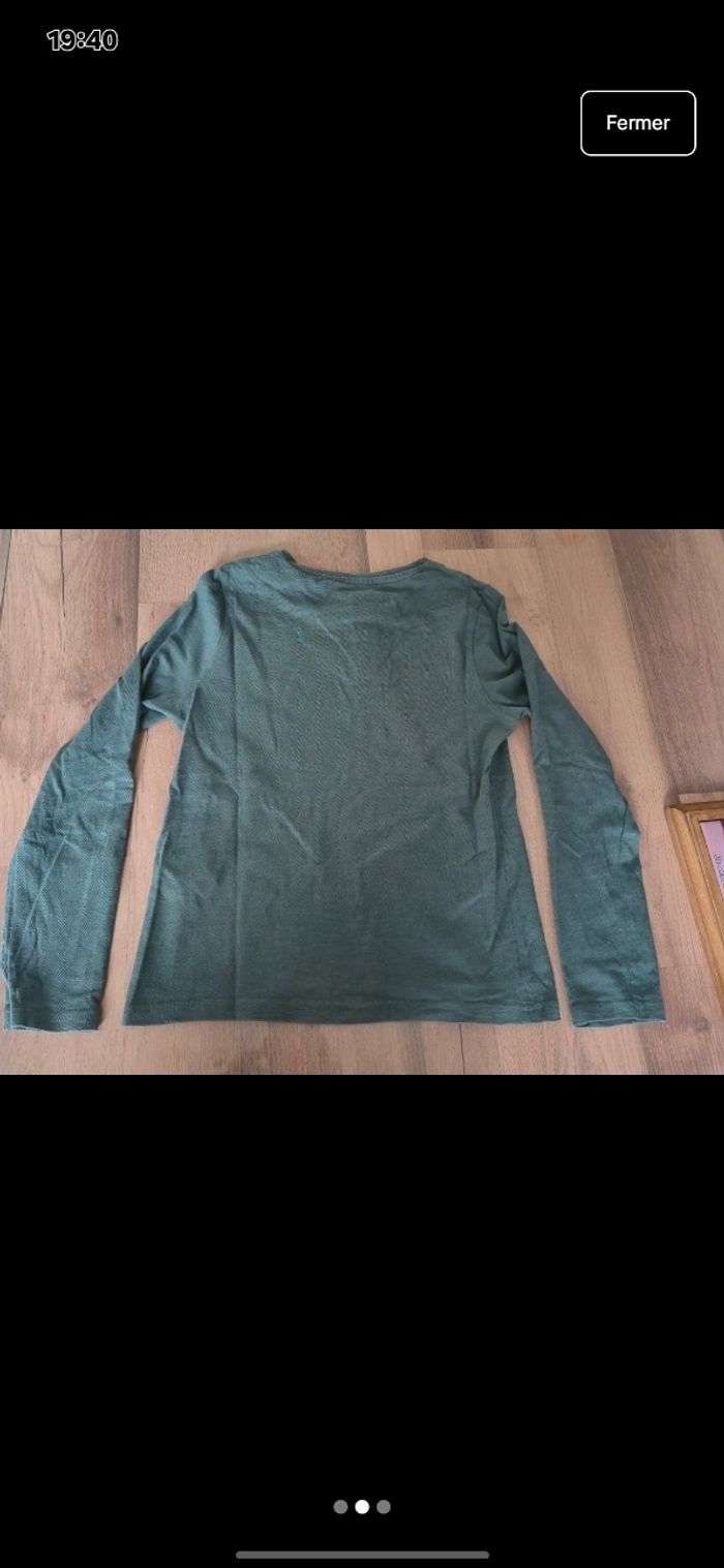 T shirt ML garçon 8ans - photo numéro 2