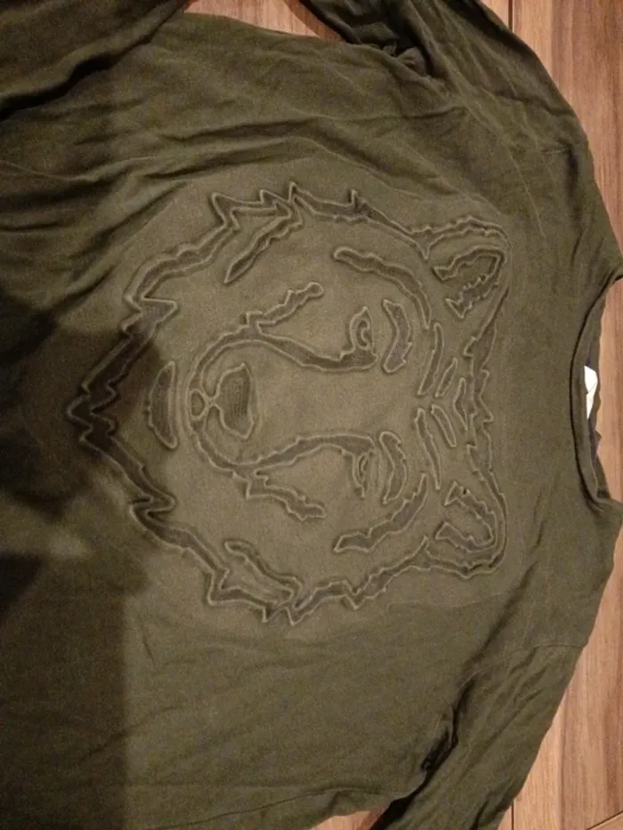 Teeshirt mango 11 12 ans loup - photo numéro 3