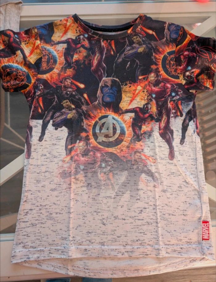 Lot t-shirts Marvel F&F 10A - photo numéro 6