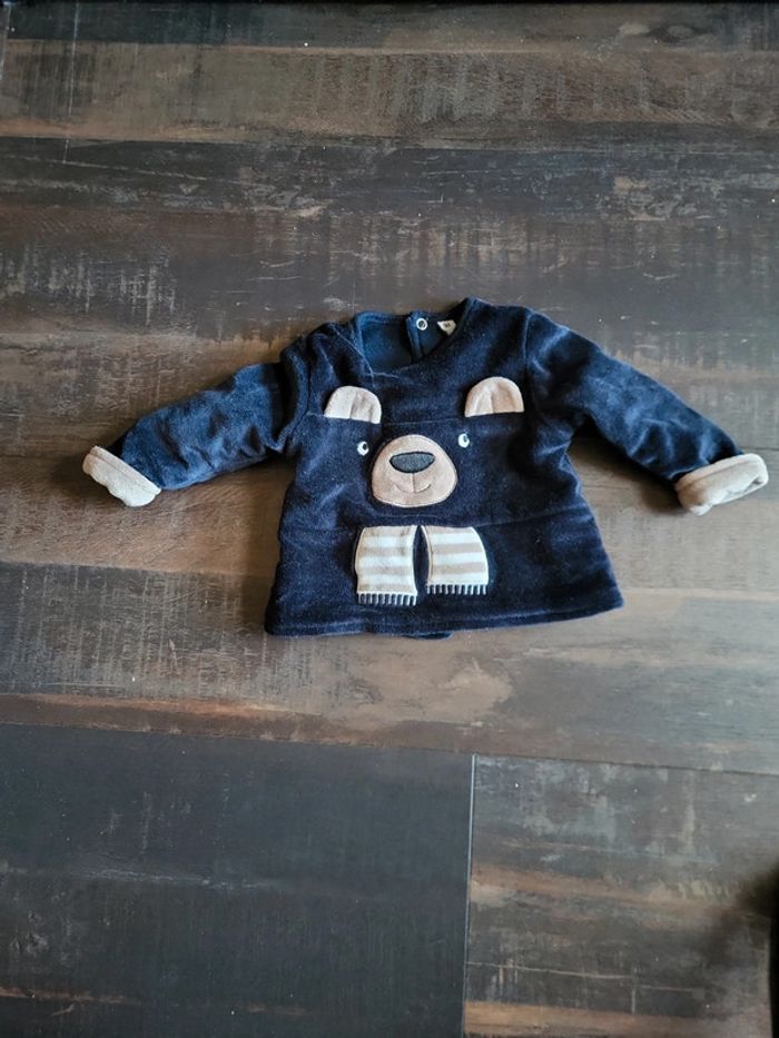 Ensemble pyjama chaud bébé taille 3 mois - photo numéro 4