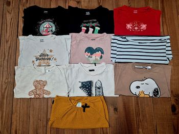 Lot de 10 tee shirts fille