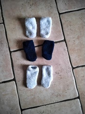 Lot de 3 paires de chaussettes bebe