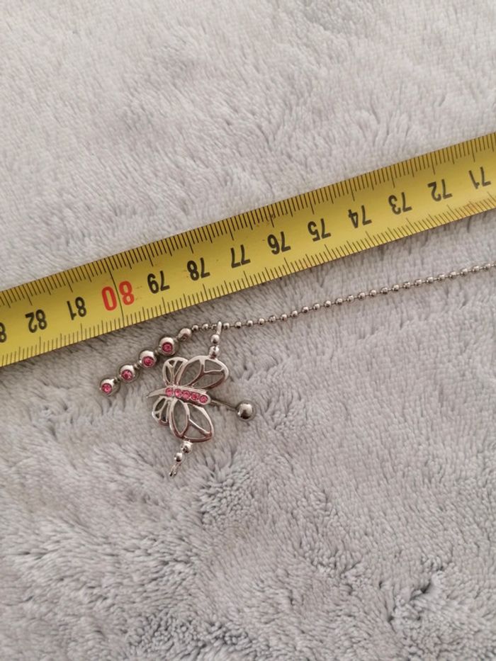 Piercing nombril avec chaîne - photo numéro 3