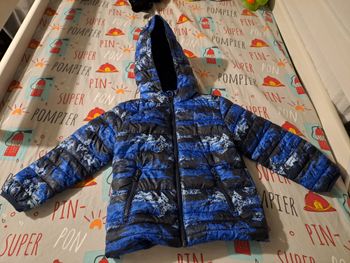 Doudoune Manteau 3A avec pochette de rangement