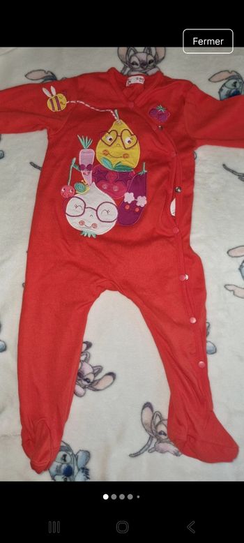 Pyjama 12 mois en très bon état