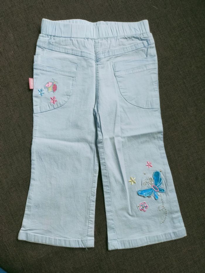Pantalon bleu ciel