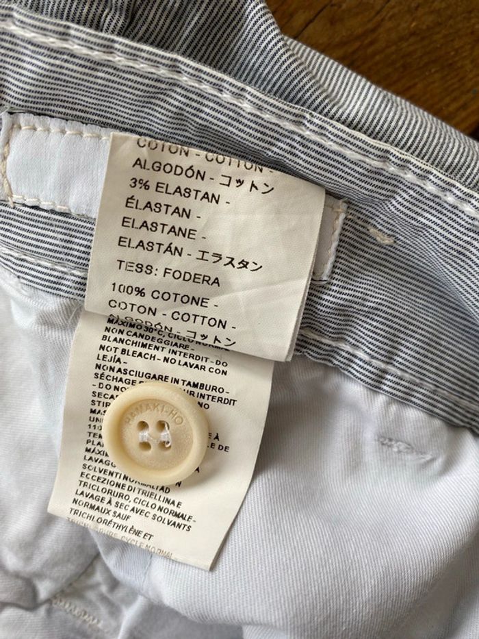 Pantalon gris à rayures Hamaki-Ho taille 40 très bon état - photo numéro 12