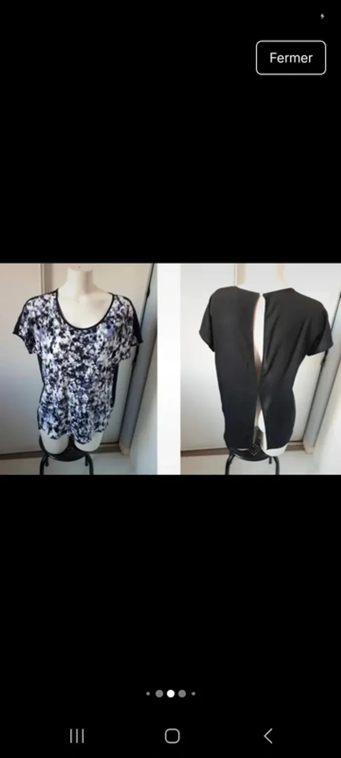 Lot de 9 vêtements top femme 38 en très bon état - photo numéro 9