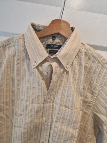 Tres belle chemise vintage année 90 taille l made in France bye chatel