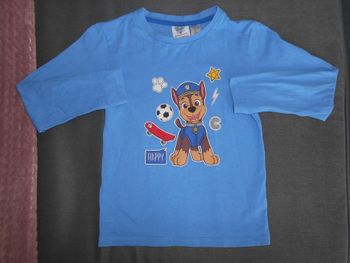 Tee-shirt Pat Patrouille, taille: 122/128 cm (correspond à du 7/8 ans)