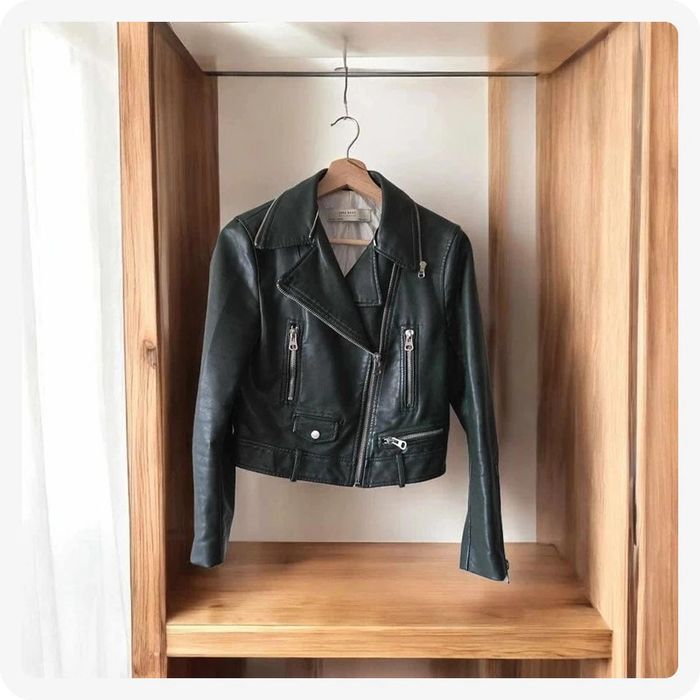 Perfecto Zara vert foncé taille S