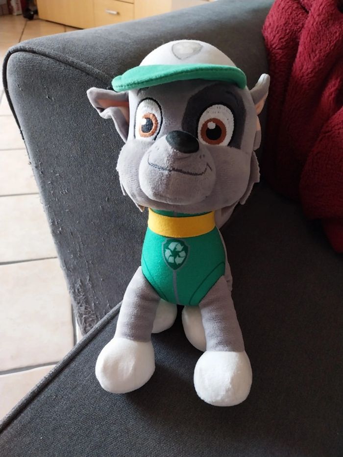 Peluche rocky paw patrol