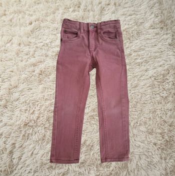 Pantalon Slim Vertbaudet Vieux Rose - Taille 4 ans