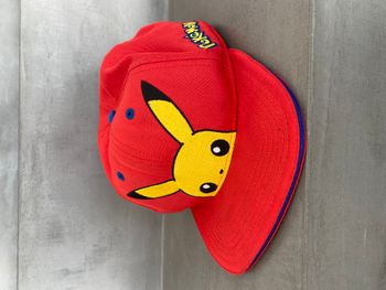 Casquette rouge Pikachu Pokemon