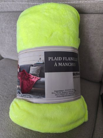 Plaid à manches