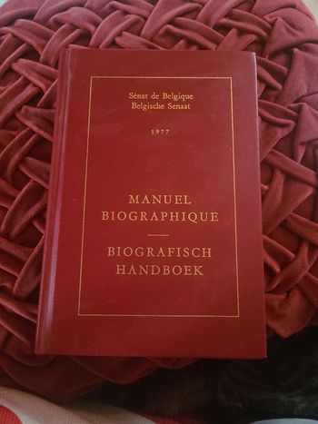 Sénat de belgique 1977