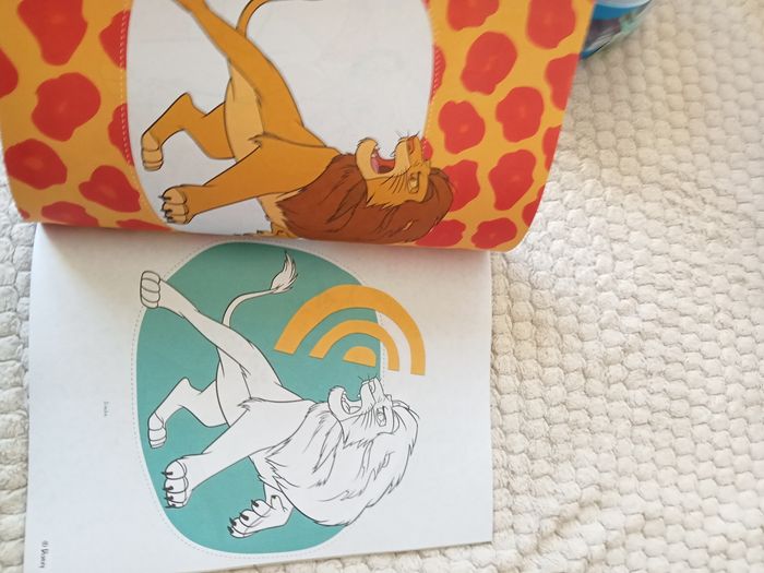 Livre de coloriage Simba - photo numéro 3