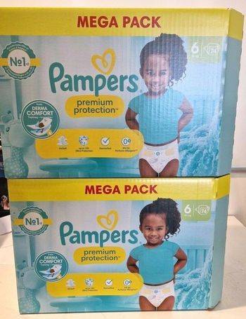 🍼148 couches taille 6 premium 🍼