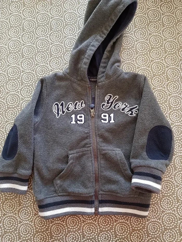 Sweat épais zippé 2ans - photo numéro 4