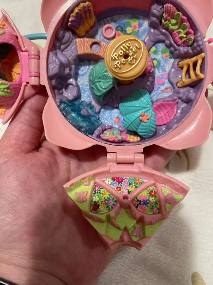 Polly Pocket vintage année 90 nénuphar rose - photo numéro 9