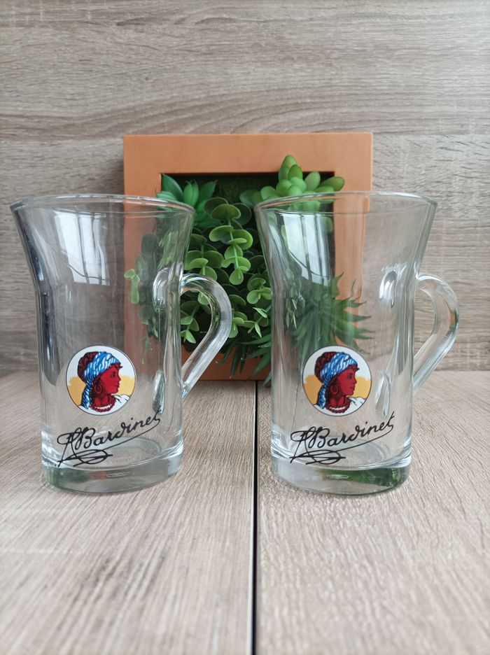 Lot 2 verres Bardinet