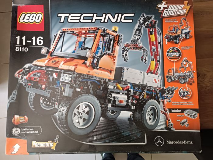 Lego Technic 8110 Camion Mercedes-Benz Unimog U400 Monté, Complet et Fonctionnel - Etat Neuf - photo numéro 4