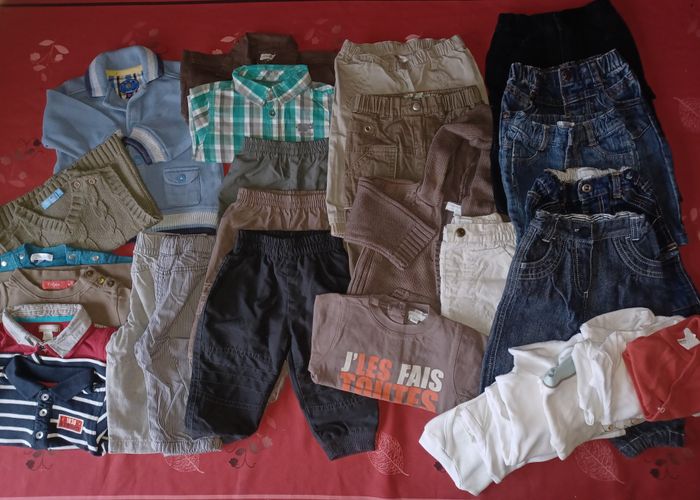Lot vêtements garçon 6 mois