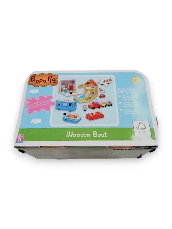 Peppa Pig Bateau en bois avec figurine - photo numéro 3