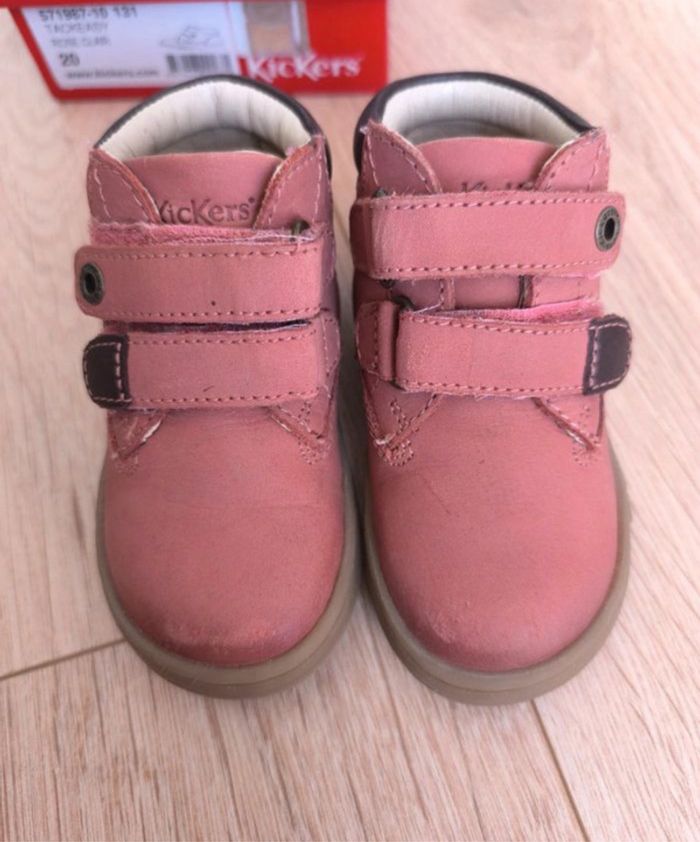 Chaussures Kickers taille 20 très bon état - photo numéro 2