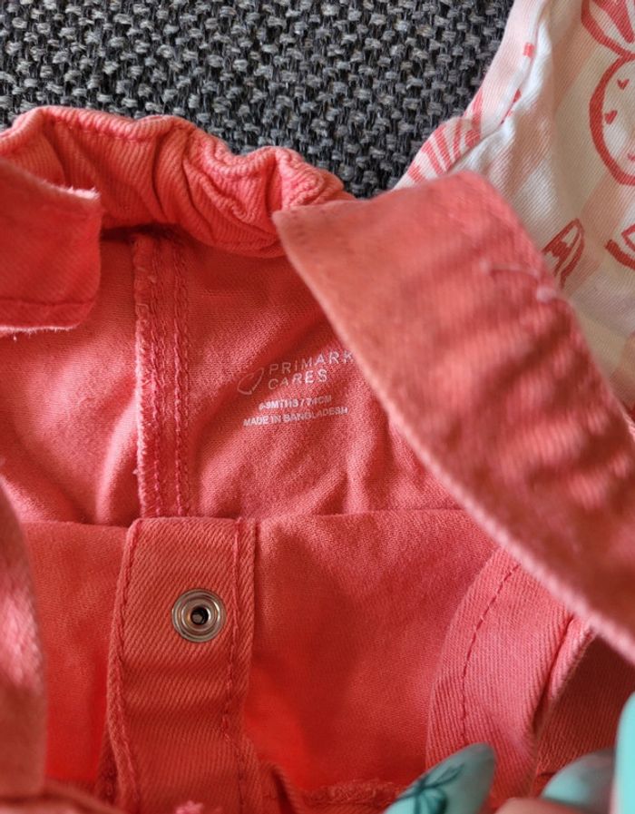 Ensemble robe et son t-shirt 74 cm - photo numéro 3