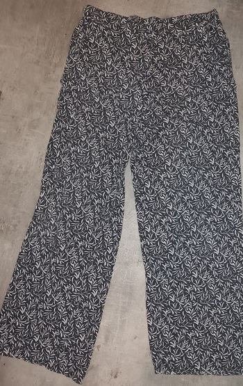 Pantalon fluide imprimé – Taille L