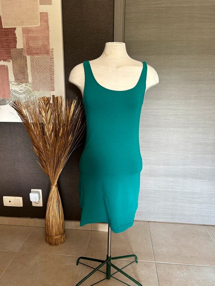 Robe verte H&M M