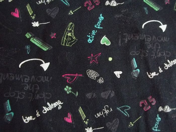 Sweat noir imprimé col montant Bilook 12 ans/152 cm (SW2) - photo numéro 5