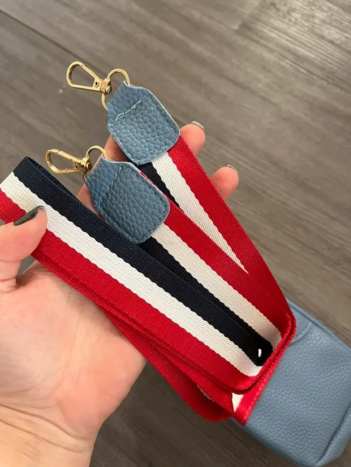 Petit sac bandoulière bleu - photo numéro 2