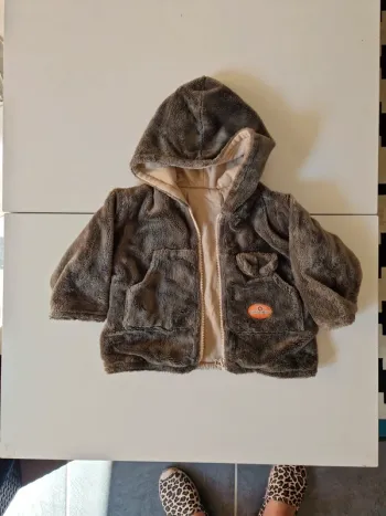 Veste polaire moumoute 3 mois