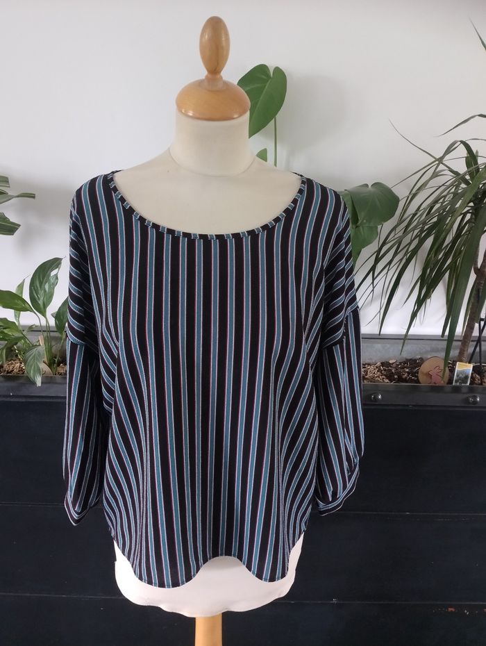 Blouse neuve manches 3/4 Cache Cache - photo numéro 1