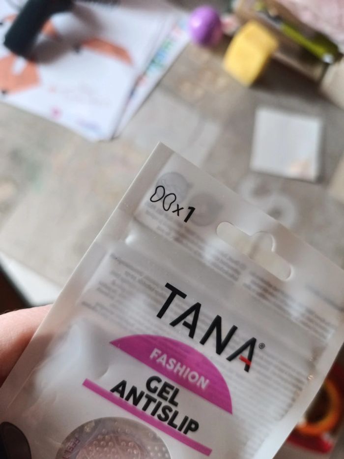 Demi semelle ultra fine tana gel anti-glisse - photo numéro 3