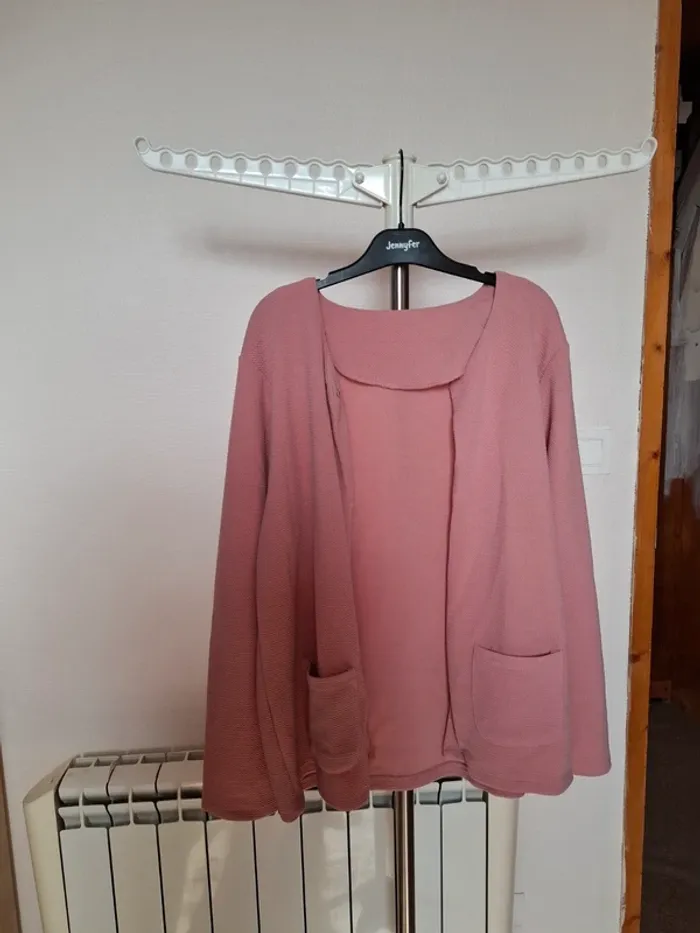 Veste rose femme taille L