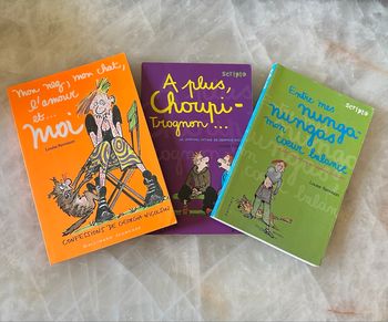 Lot de 3 livres « Le journal intime de Georgia Nicolson » de Louise Renisson