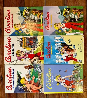 Lot de 6 livres Caroline Pierre probst Hachette jeunesse albums bd collection